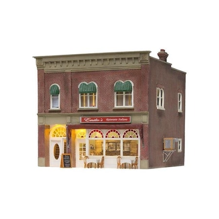 Woodland Scenics Woodland Scenics WOO4945 N - Emilios Italian Restaurant WOO4945